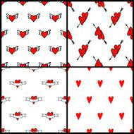 heart patterns for valentines day
