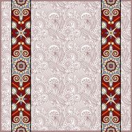 lace border stripe in ornate floral background vector illustrat N7