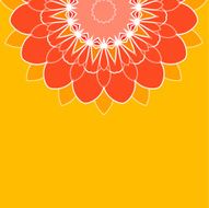 Romantic fuzzy flower background on retro vintage N9
