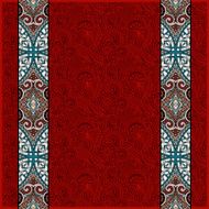 lace border stripe in ornate floral background vector illustrat N11