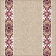 lace border stripe in ornate floral background vector illustrat N12