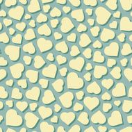 Hearts Seamless pattern Vector illustration N4