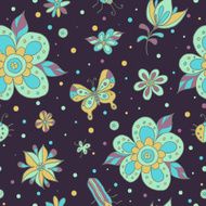 Floral Pattern N866