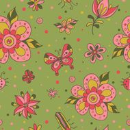 Floral Pattern N867