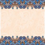 ornate floral background with ornament stripe N3