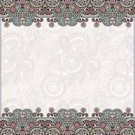 ornate floral background with ornament stripe N4