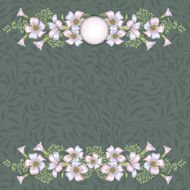 vintage floral background N28