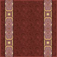 lace border stripe in ornate floral background vector illustrat N17