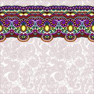 ornate floral background with ornament stripe N8