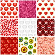 Hearts Seamless Pattern N29