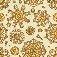 Indian floral pattern
