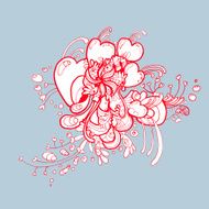 Floral background N890