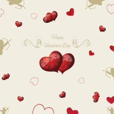 background in vintage style for the congratulations of lovers