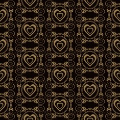 Valentine's day Retro wallpaper N60