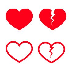 Heart Shape Icons
