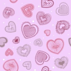 Hearts Seamless Pattern N25