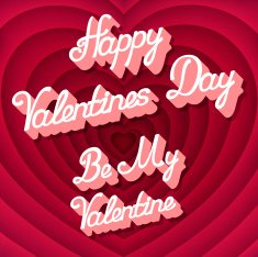 Valentines day greeting card N14