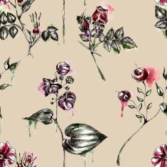 Seamless Floral Pattern N1395