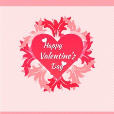 February 14 Happy Valentines Day Card N14