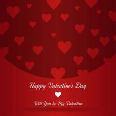 February 14 Happy Valentines Day Card N19