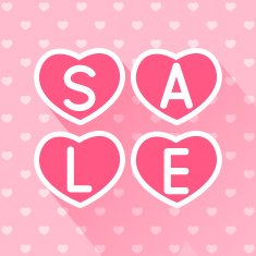 Valentines day sale concept for Your design N2
