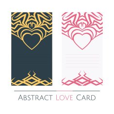 abstract love card N2