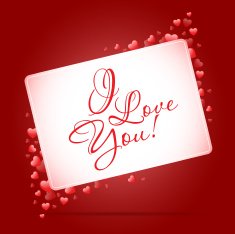 Valentines day greeting card N16