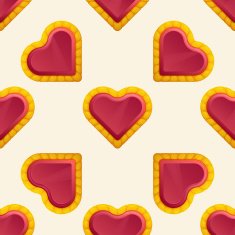 Golden Heart Pattern N2
