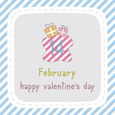 Happy valentine s day card7