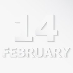 FEBRUARY 14 Valentine's Day