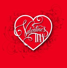 Valentine's Day cards Vector illustration N6
