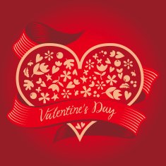 Gift on Valentine's Day Heart N3