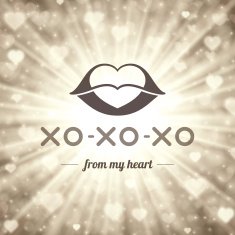 Happy Valentine's day Vector Background N5