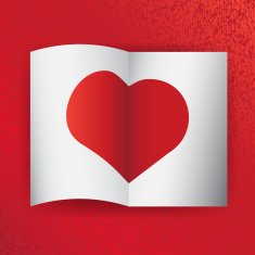 Valentine heart vector design N2