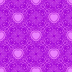 Seamless texture with heart N2