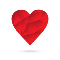 Geometric Heart Shape N2