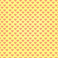 Retro heart repeating pattern background