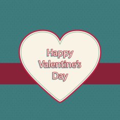 Happy Valentine's card N4