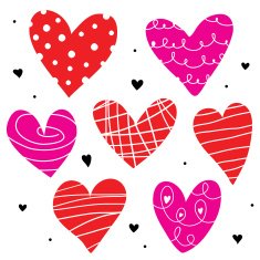 Heart Love Cute Cartoon Vector N3