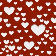 Hearts with shadow N2
