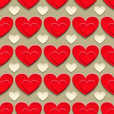 Hearts with shadow N6