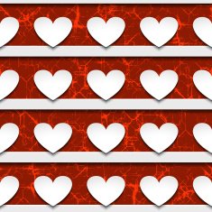 Hearts with shadow N11