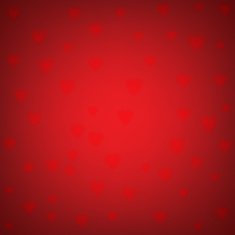 Red background with shiny hearts