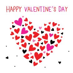 Happy Valentine's Day Sweetheart Cute Cartoon Vector N3