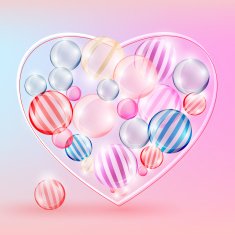 lollypops heart