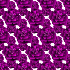 Seamless pattern with flowers in vintage style