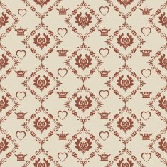 Valentine's day Retro wallpaper N126