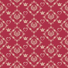 Valentine's day Retro wallpaper N136