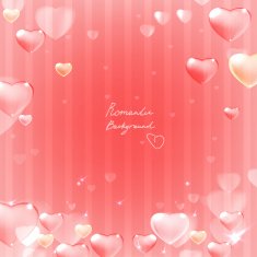 Ornate heart background N2