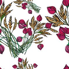 floral seamless background N86